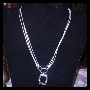 Lia Sophia silver necklace